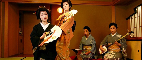 Geisha spettacolo Geisha spettacolo